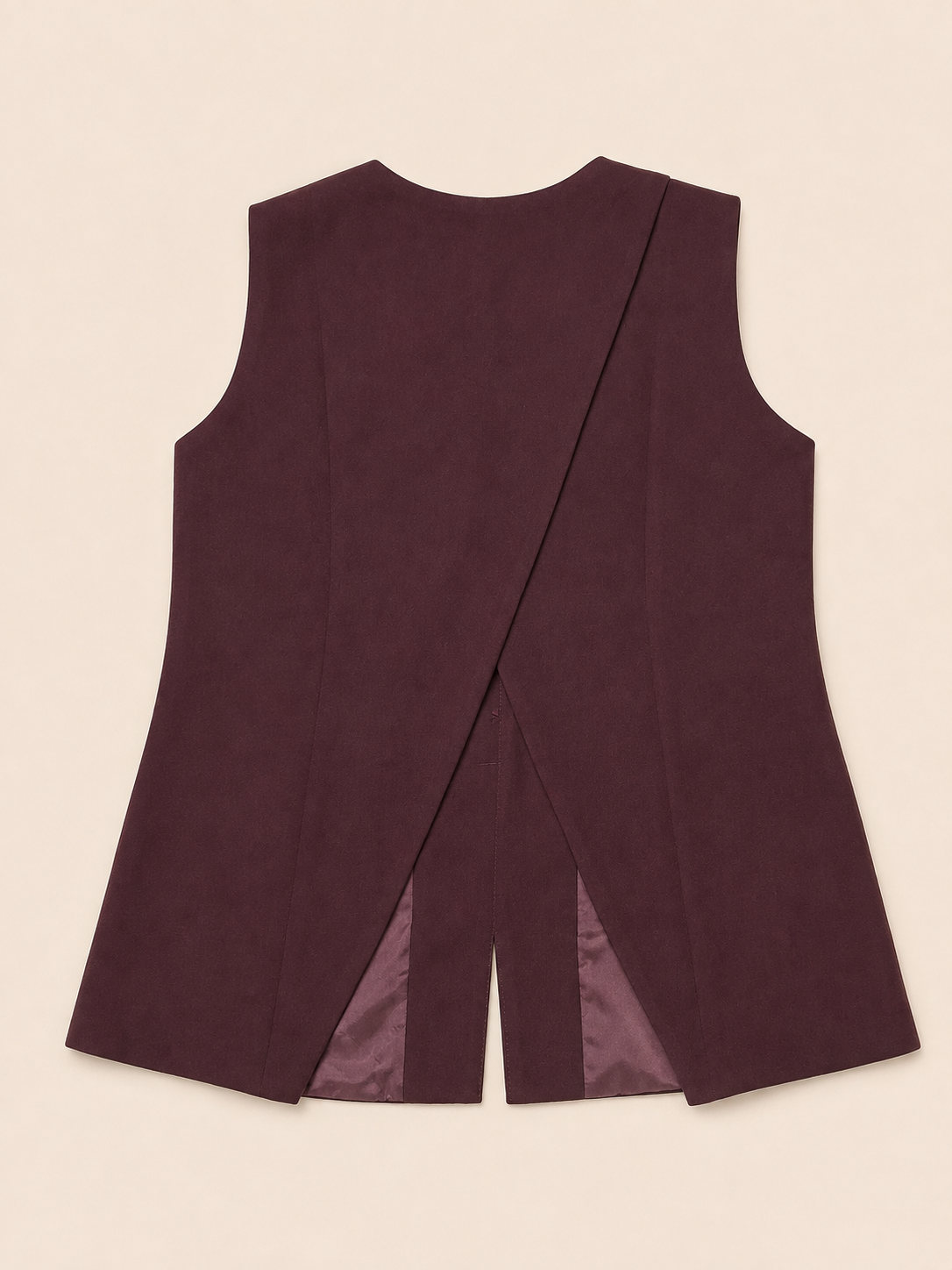 Golden Touch Sleeveless Blazer
