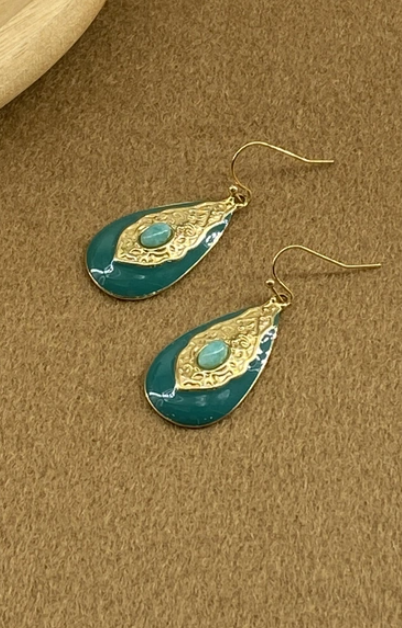 Aqua Luxe Oorbellen