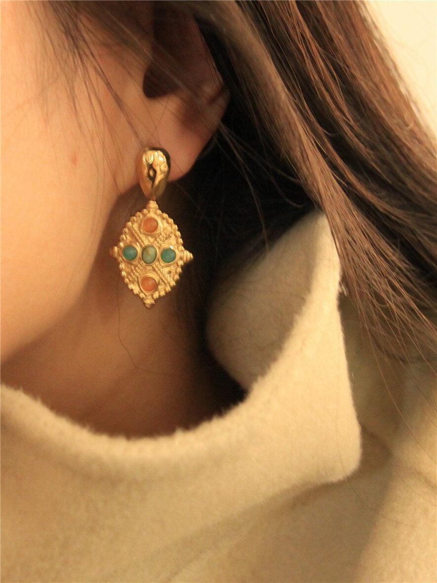 Bohemian oorbellen