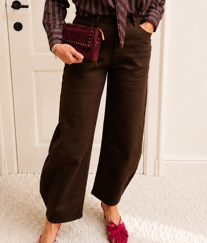 Mocha Balloon Jeans