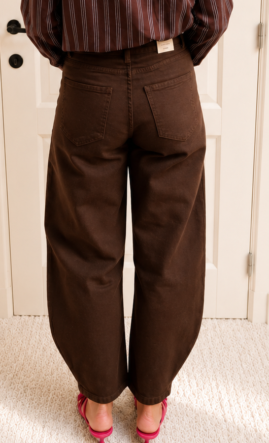 Mocha Balloon Jeans
