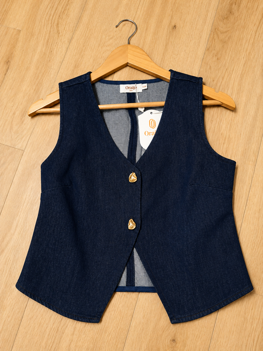 Midnight Denim Gilet