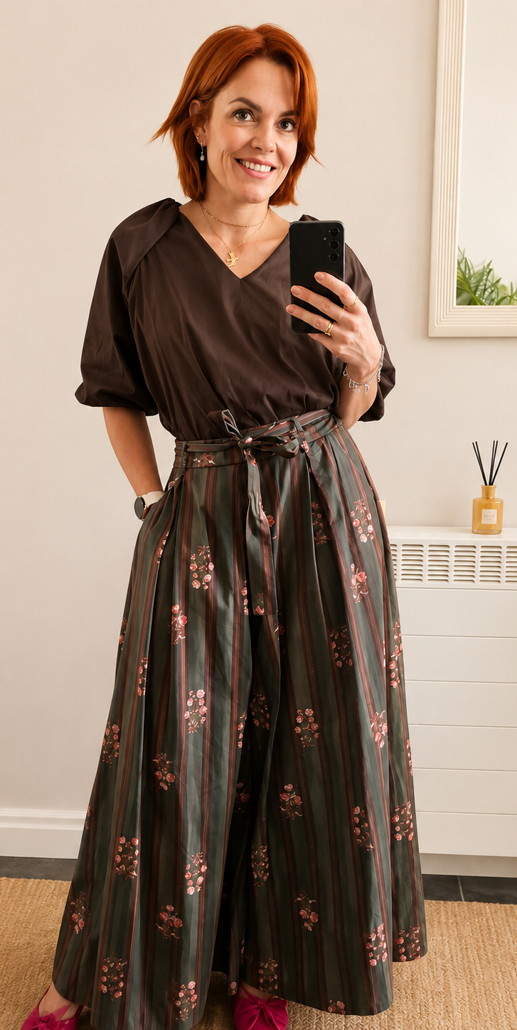 Florence Extra Wide Leg Broek