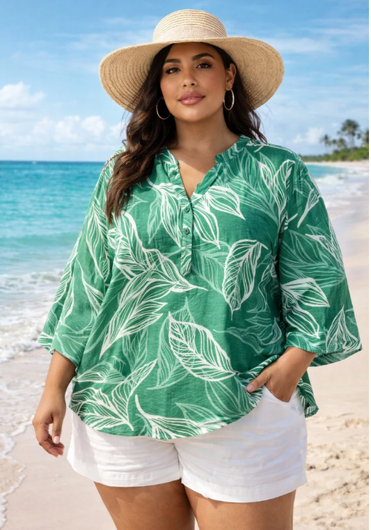 Sea Breeze Blouse Curvy