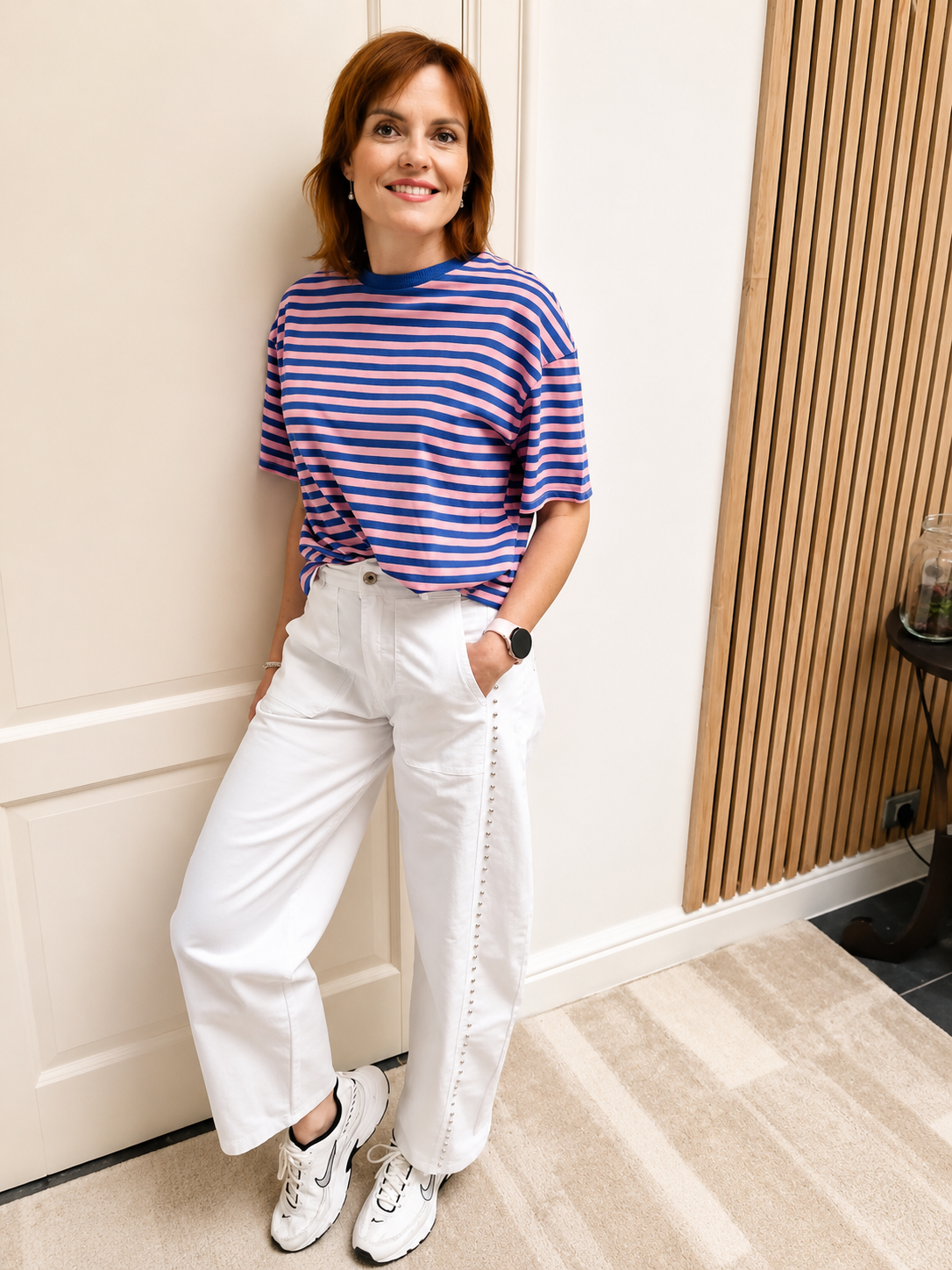 Barrel broek met studs
