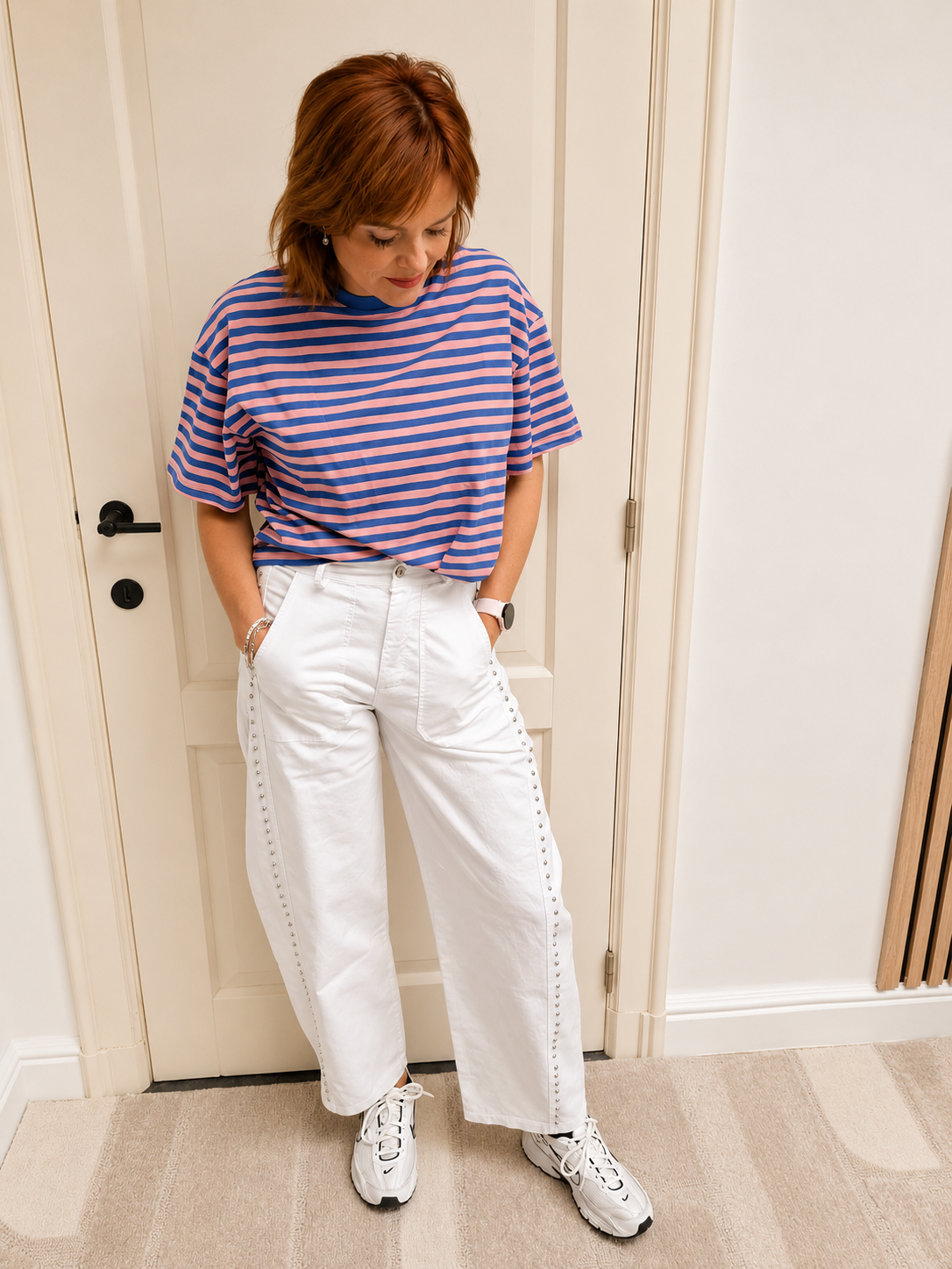 Barrel broek met studs