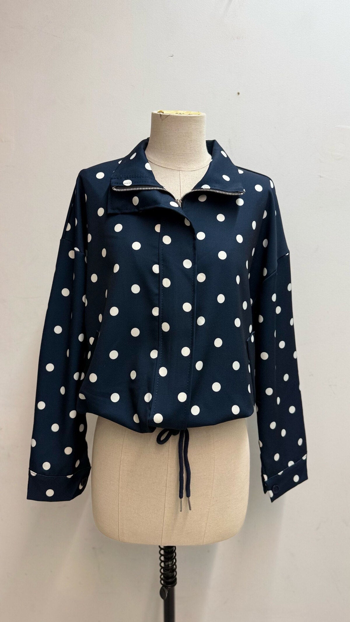 Set broek en vestje polka dot
